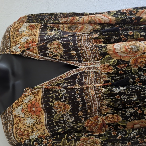 🍋✨RARE nightfall mystic boho midi dress by spell and the Gypsy size M - Picture 4 of 11